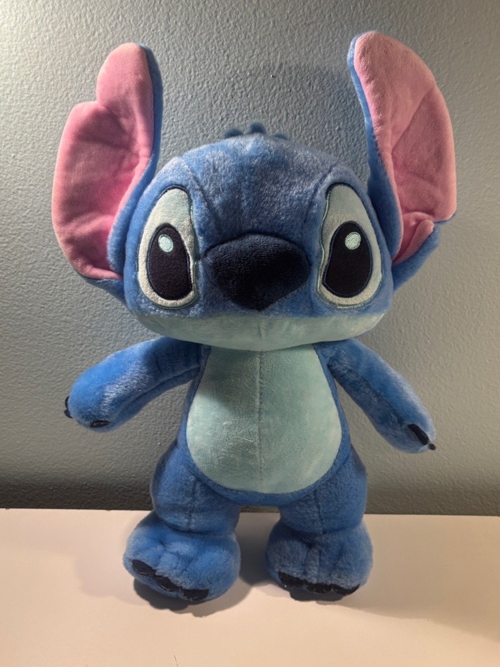 NWOT Disney Baby Stitch Plush with Crinkle Feet